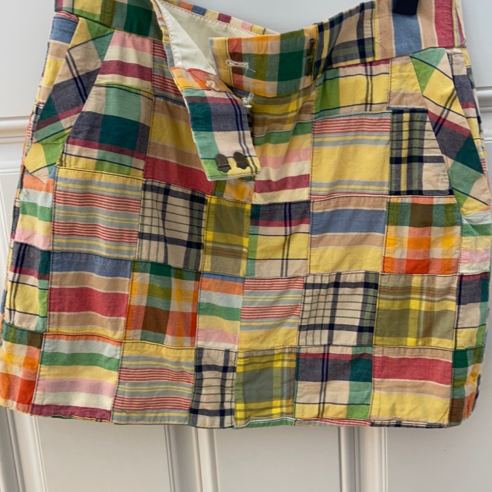 JCrew plaid skirt Size 4